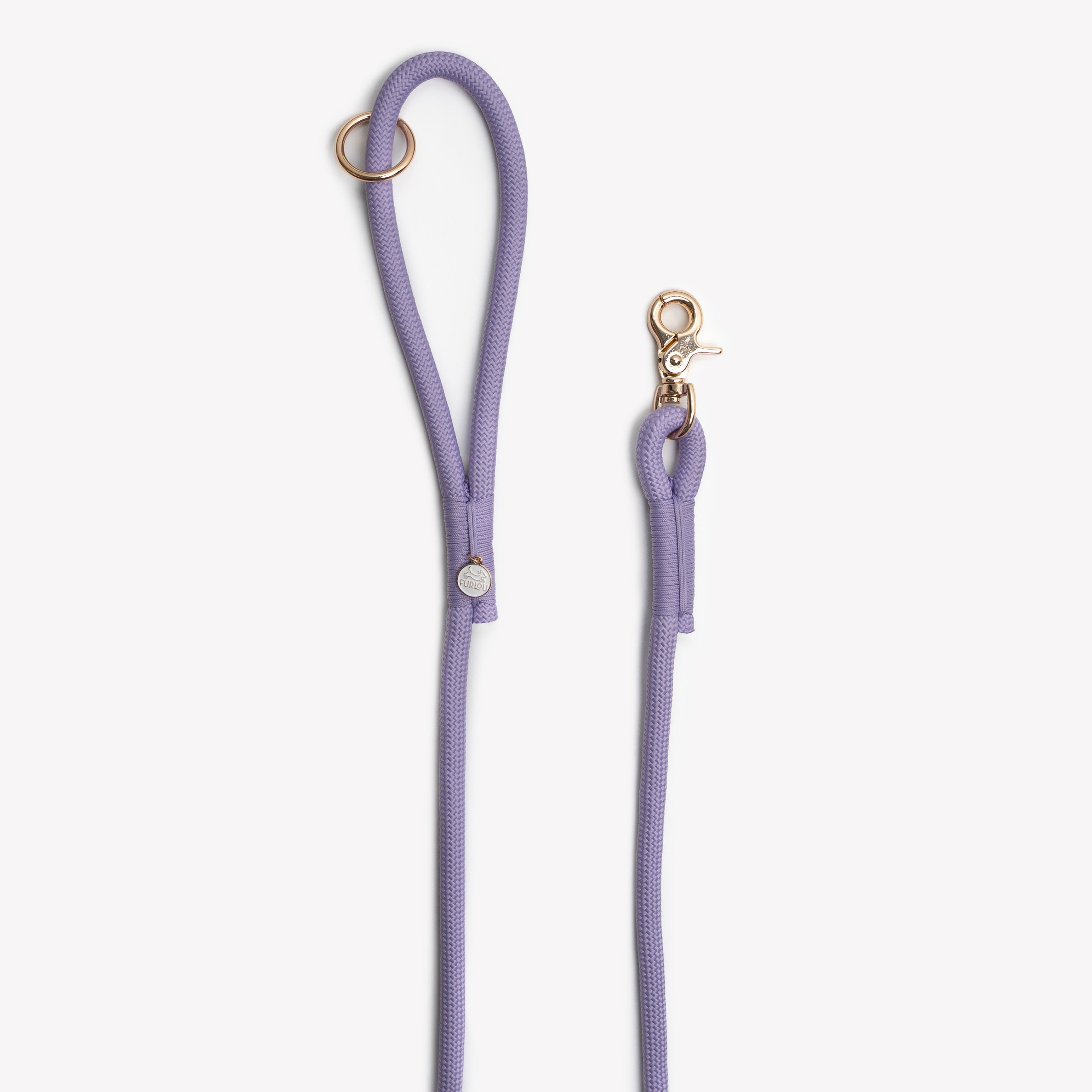 'Lavender' - Braided Rope Leash - FURLOU 