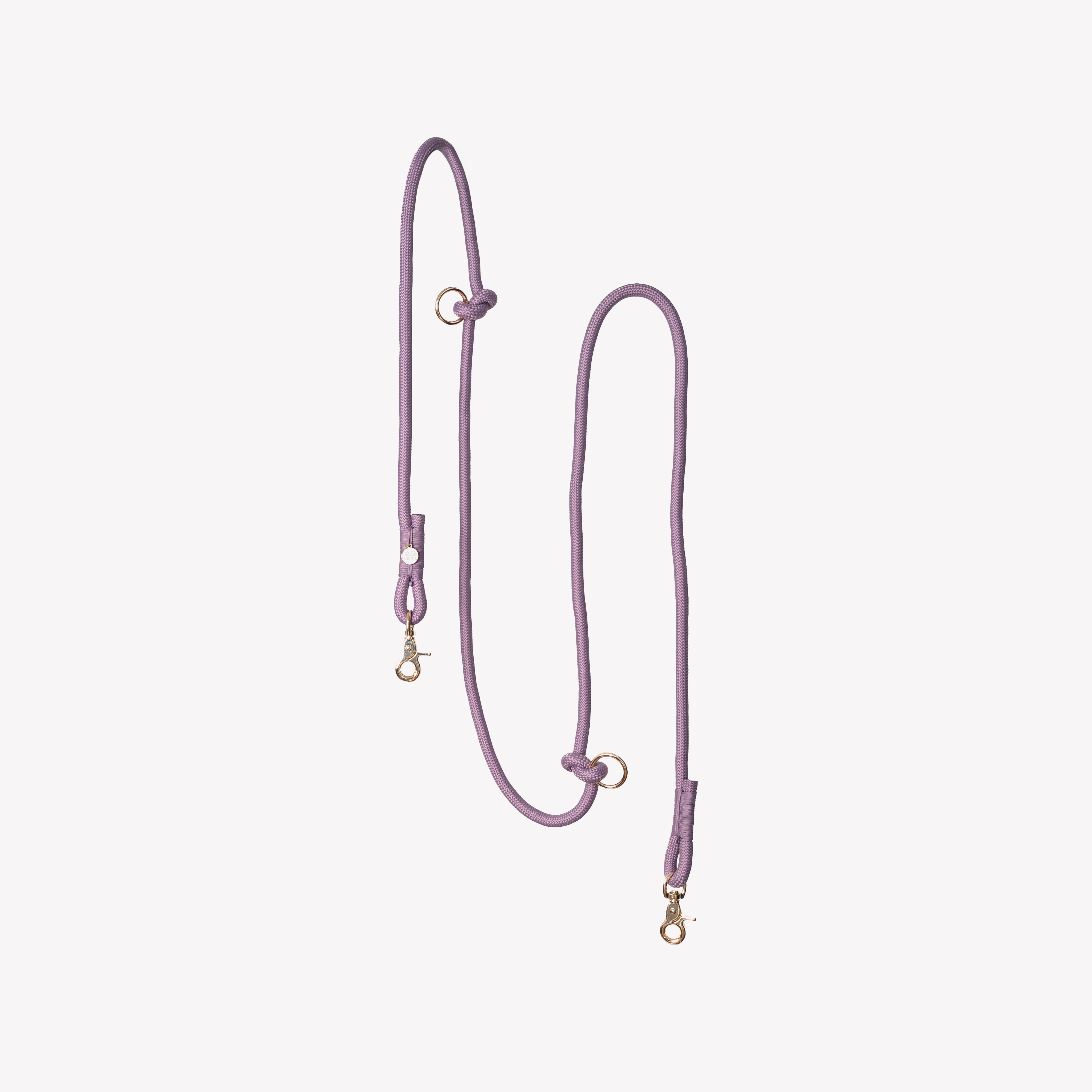 'Lilac' - Hands Free Braided Leash - FURLOU 