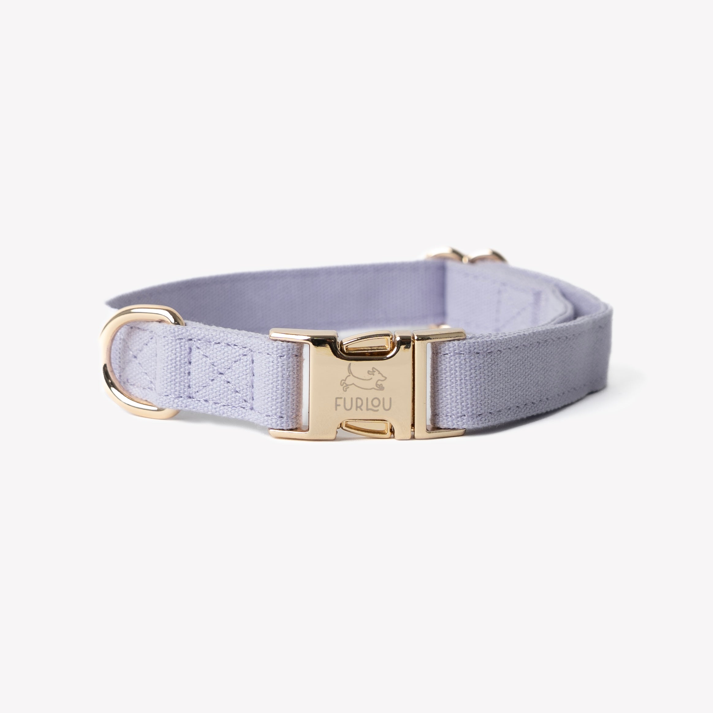 'Lavender' - Canvas Dog Collar - FURLOU 