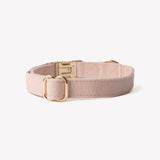 'Powder Rose' - Canvas Dog Collar - FURLOU 