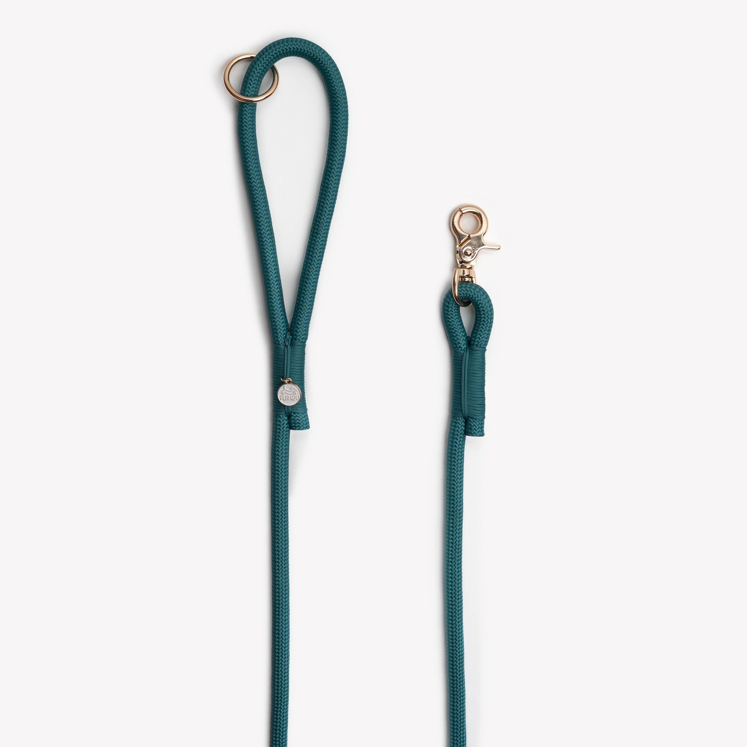 'Blue' - Braided Rope Leash - FURLOU 
