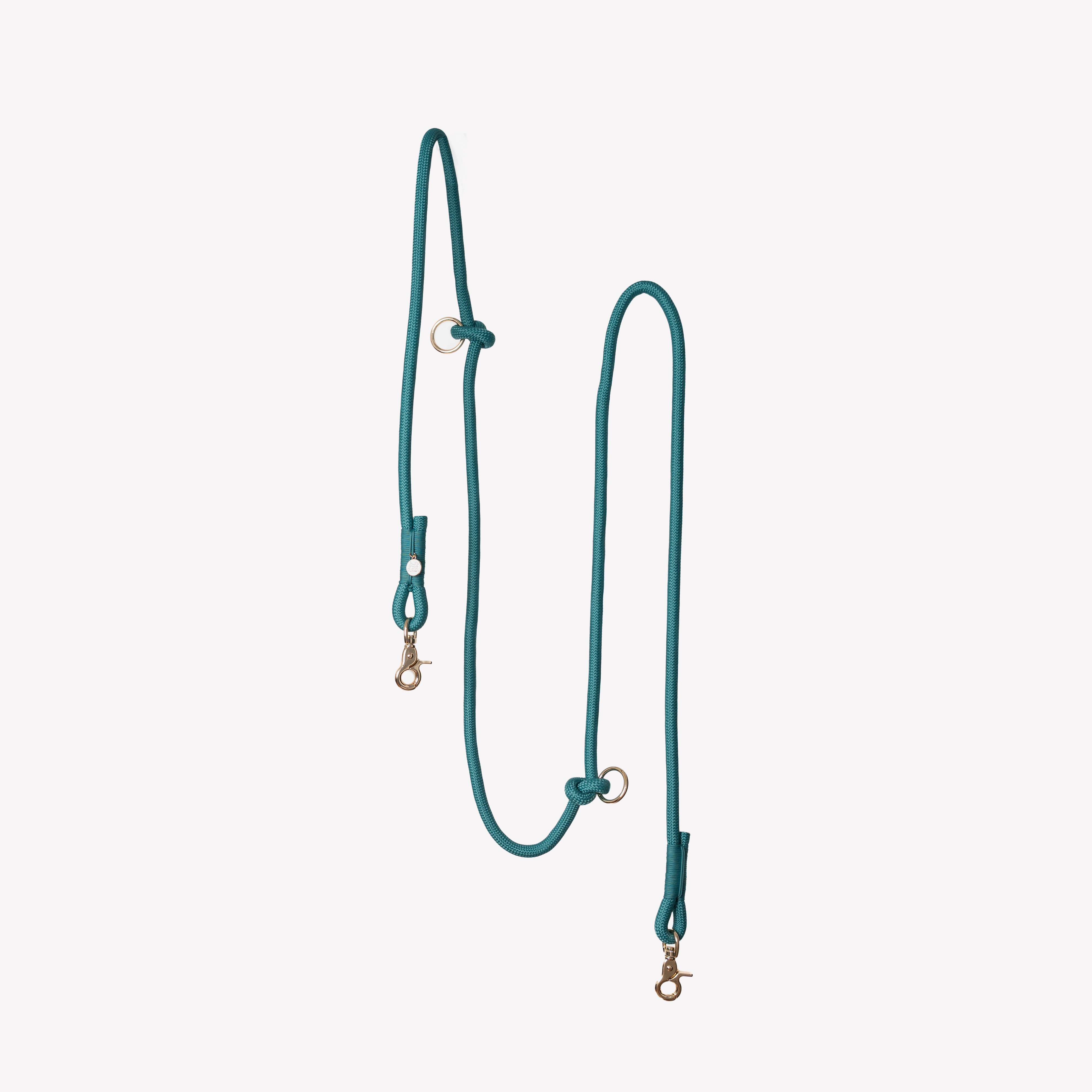 'Blue' - Hands Free Braided Leash - FURLOU 