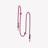 'Bordeaux' - Hands Free Braided Leash