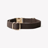 'Brown' - Canvas Dog Collar - FURLOU 