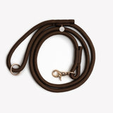 'Brown' - Braided Rope Leash - FURLOU 