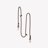 'Brown' - Hands Free Braided Leash - FURLOU 