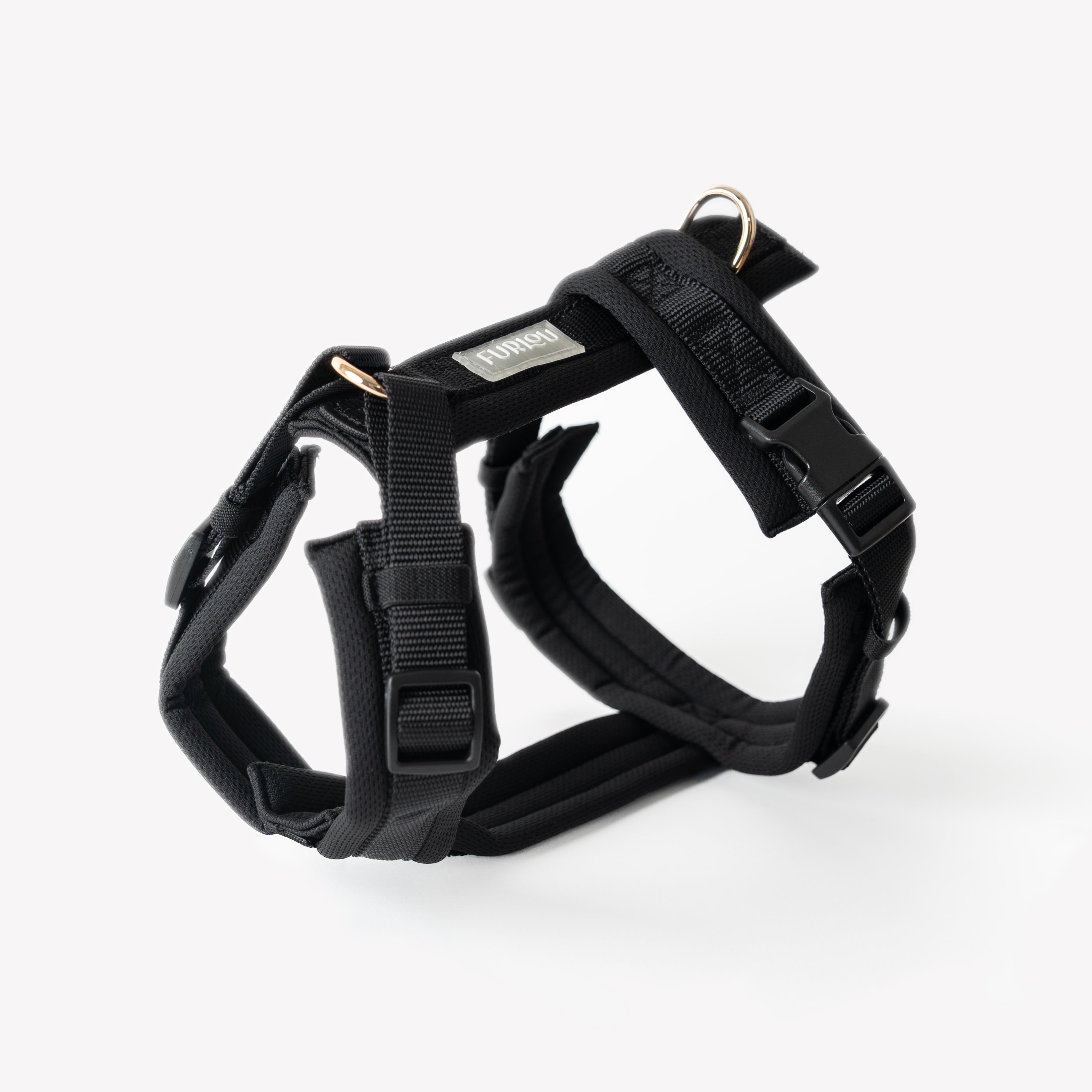 Black - Comfort Dog Harness - FURLOU 