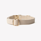 'Tan' - Canvas Dog Collar - FURLOU 