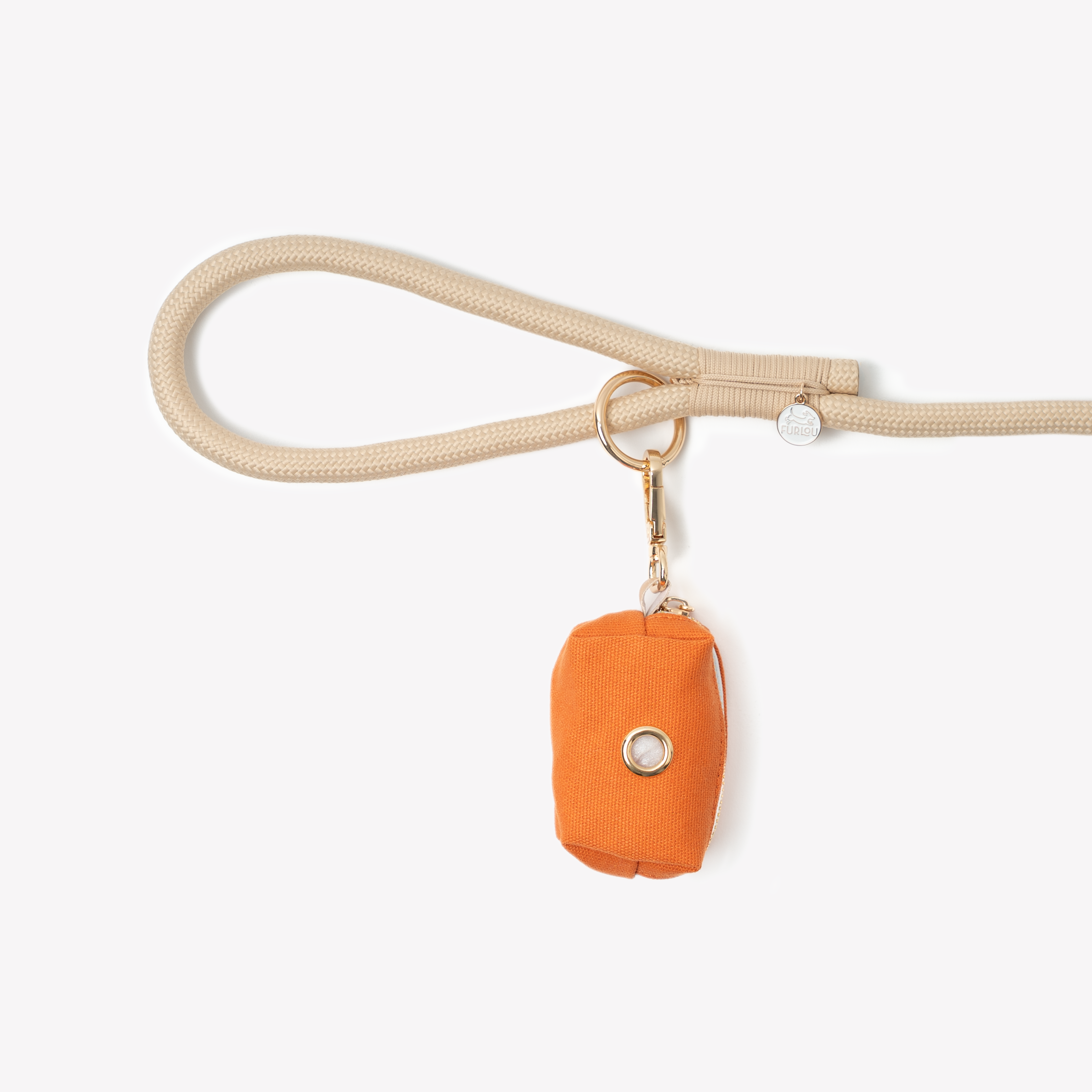 'Terracotta' - Poop Bag Holder - FURLOU 