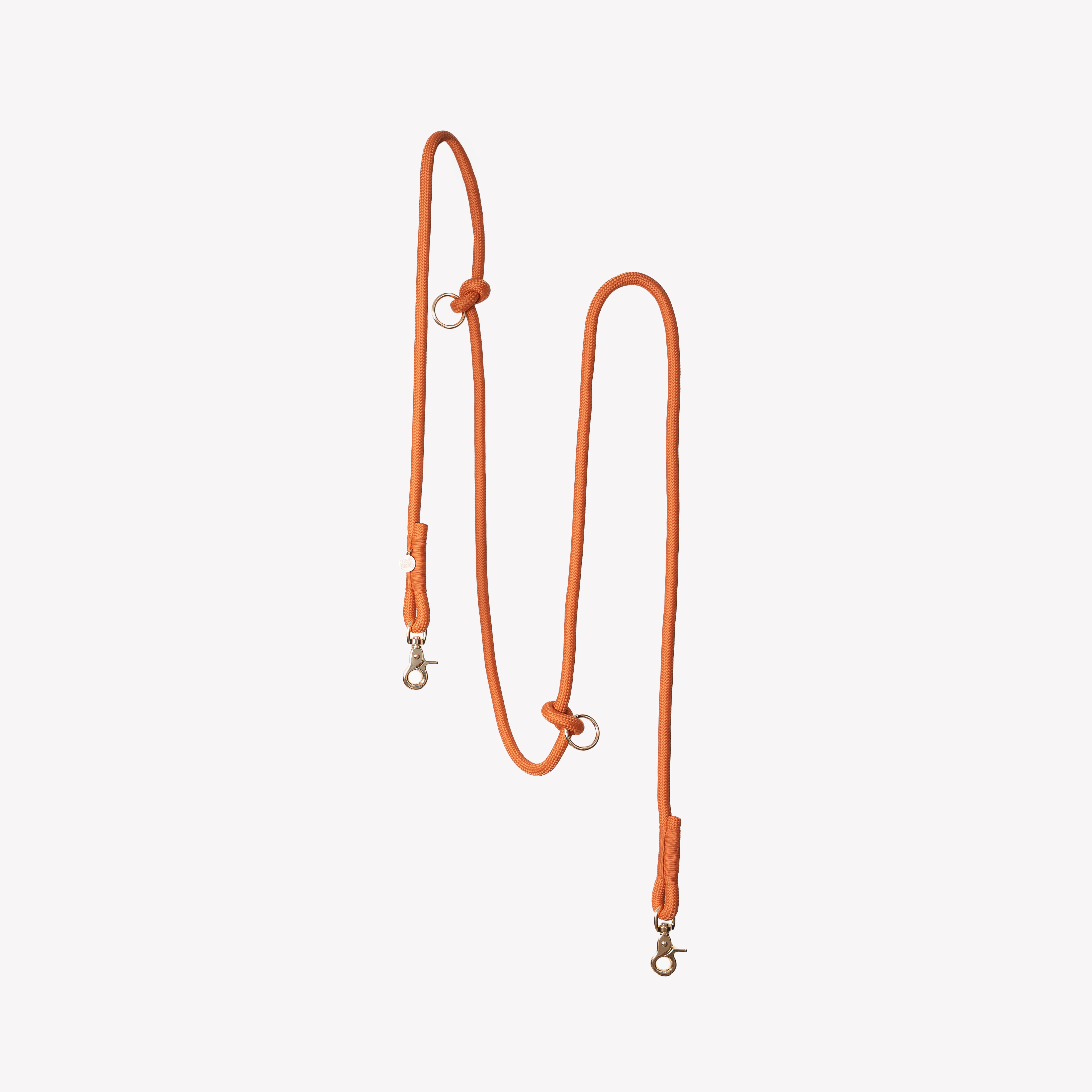 'Terracotta' - Hands Free Braided Leash - FURLOU 