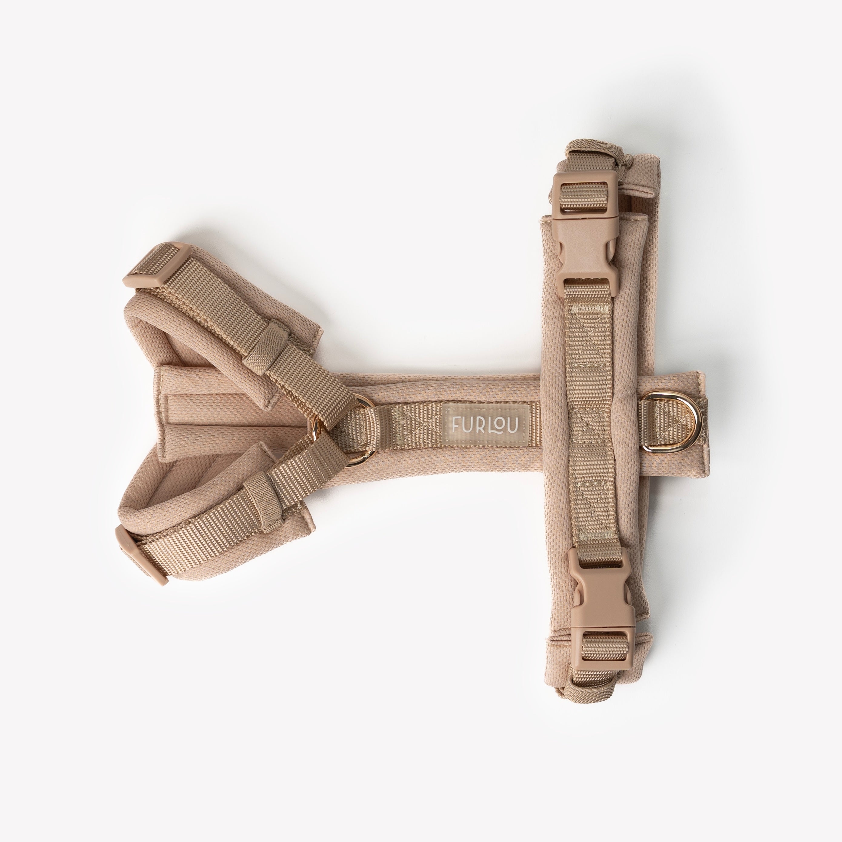 Tan - Comfort Dog Harness - FURLOU 