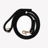 'Black' - Braided Rope Leash - FURLOU 