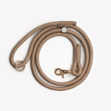 'Sand' - Braided Rope Leash - FURLOU 