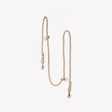 'Tan' - Hands Free Braided Leash - FURLOU 