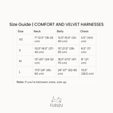 Sand - Velvet Dog Harness - FURLOU 